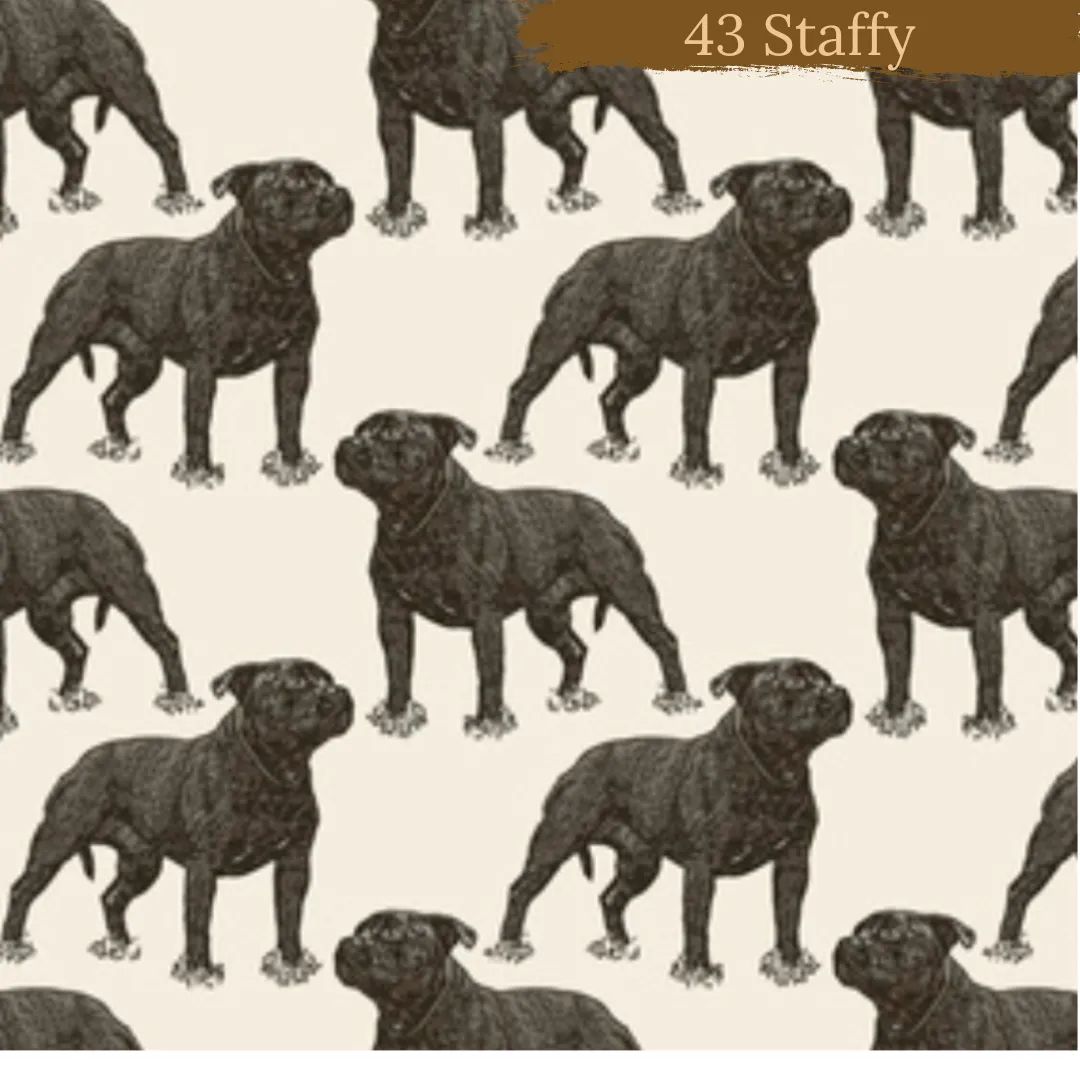 Dog breeds harris tweed topped dress
