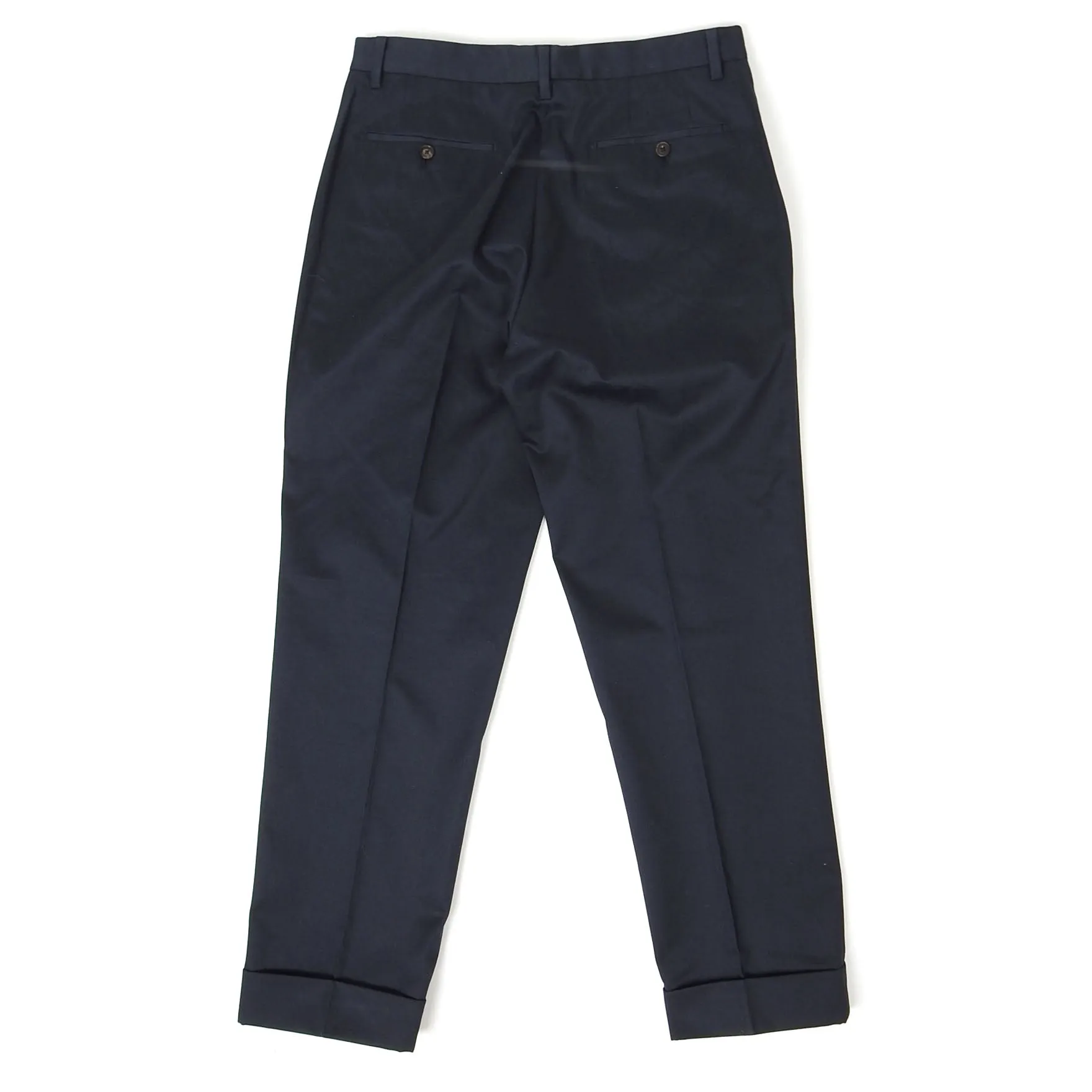 Drake’s 2 Piece Cotton Suit Navy Size 48