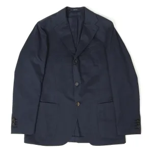 Drake’s 2 Piece Cotton Suit Navy Size 48