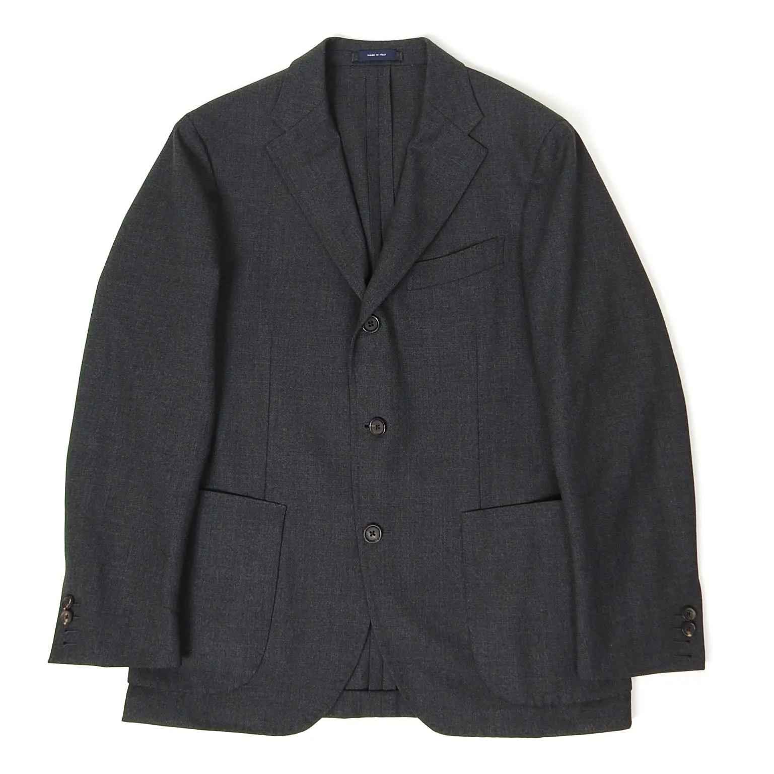 Drake’s 2 Piece Wool Suit Grey Size 48