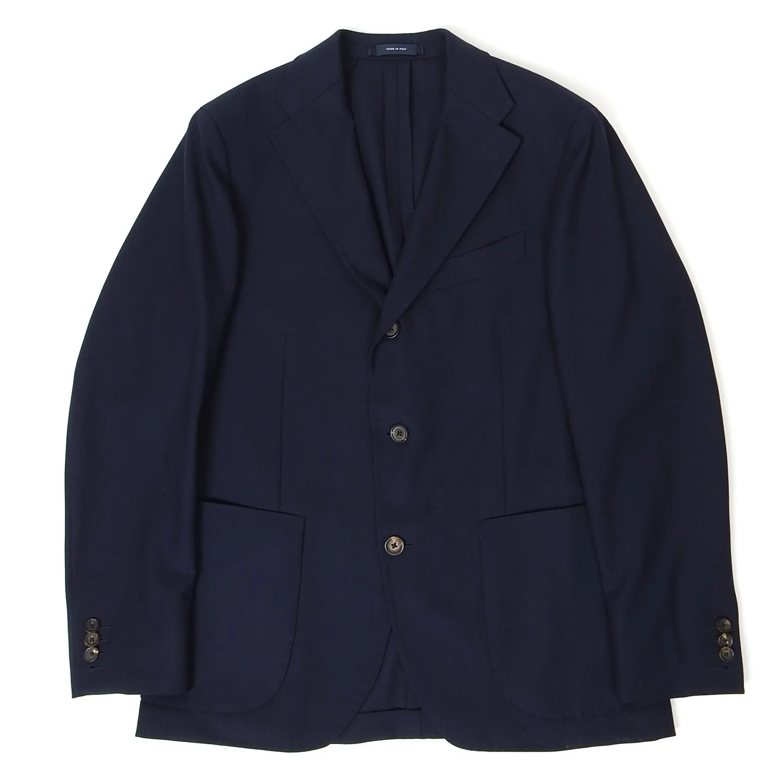 Drake’s 2 Piece Wool Suit Navy Size 48