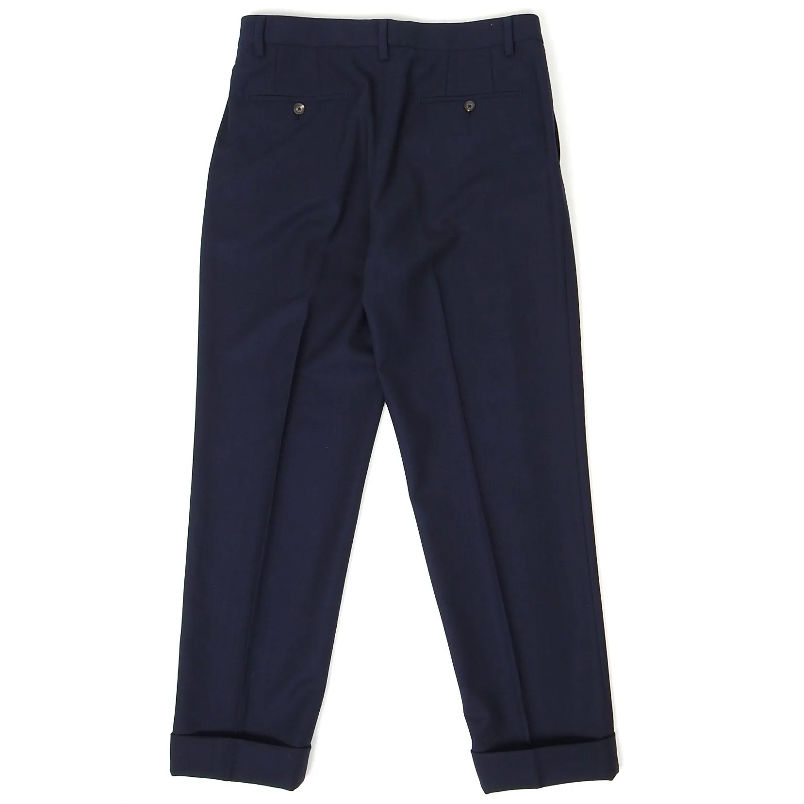 Drake’s 2 Piece Wool Suit Navy Size 48