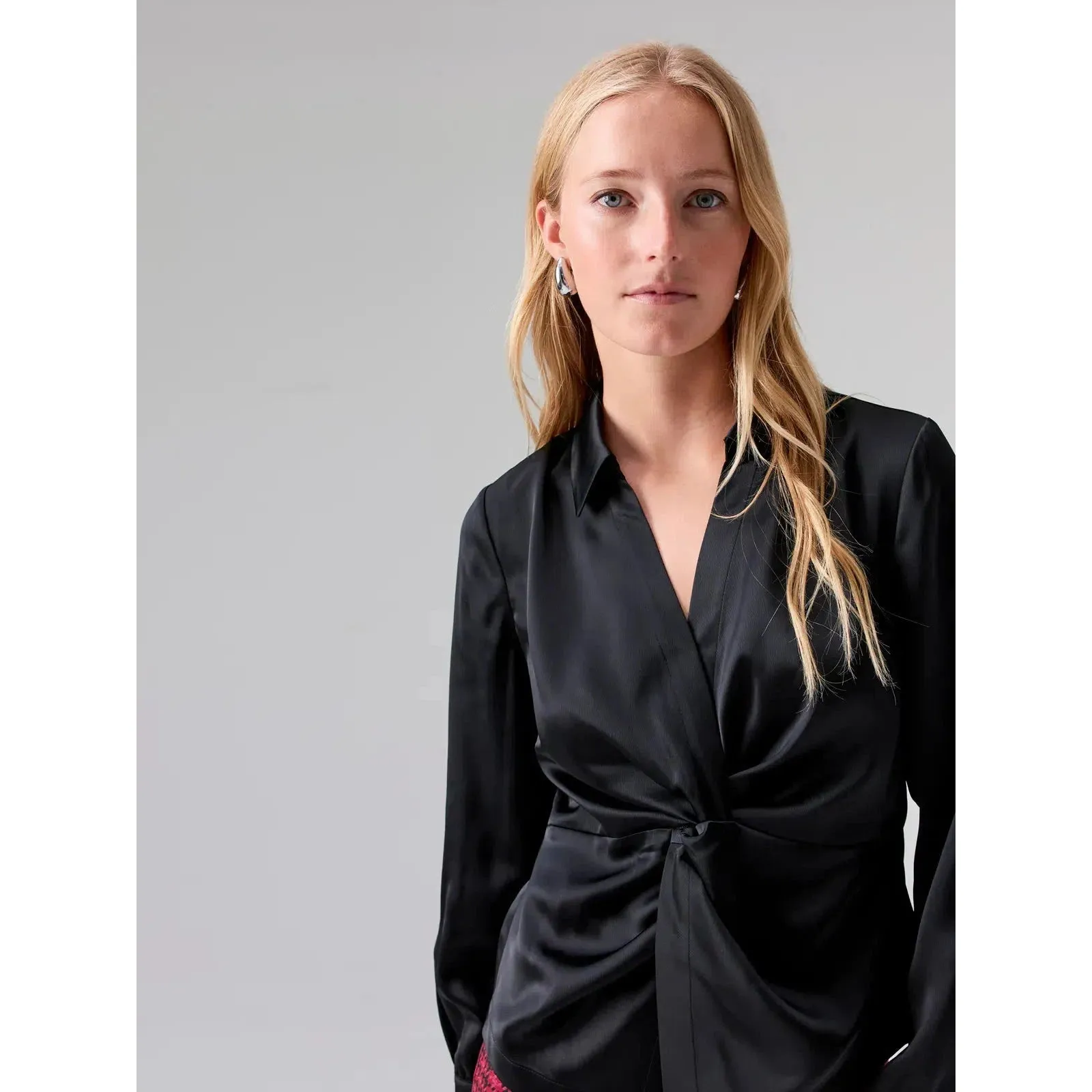 EASY ON ME SATIN BLOUSE