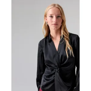 EASY ON ME SATIN BLOUSE