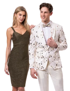 EJ Samuel Cream Suit JP134