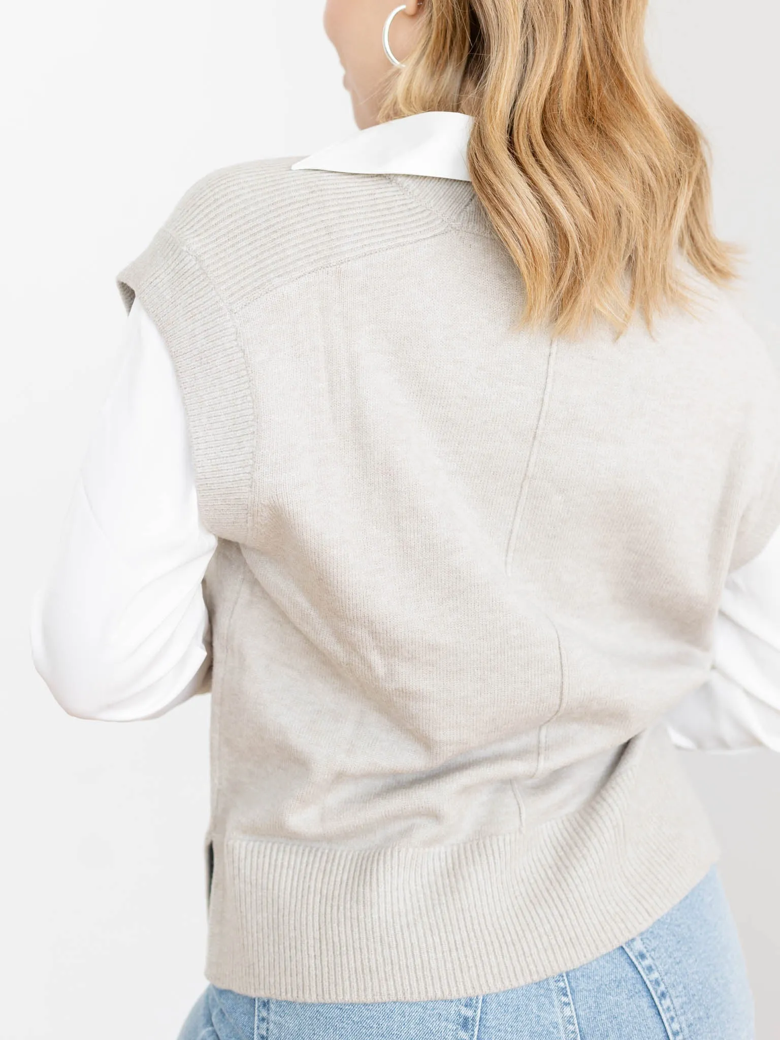 Elan Sweater Vest   Shirt Combo