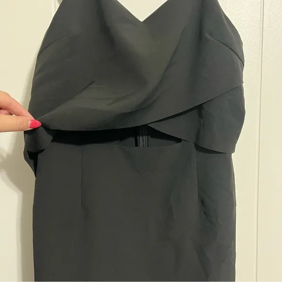 Elliatt Cut Out Ruffle Tulip Cocktail Dress Size Large