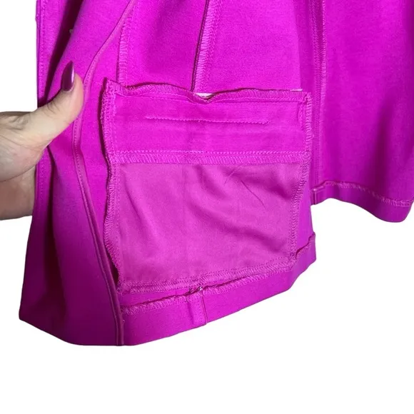 Eloquii The Ultimate Suit Blazer in Berry, Plus Size 16