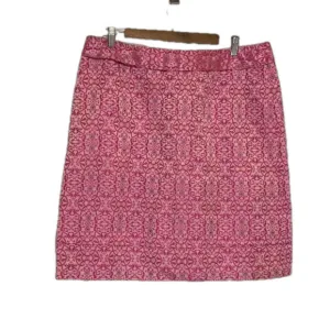ETCETERA PINK PRINTED PENCIL SKIRT PLEASE 14