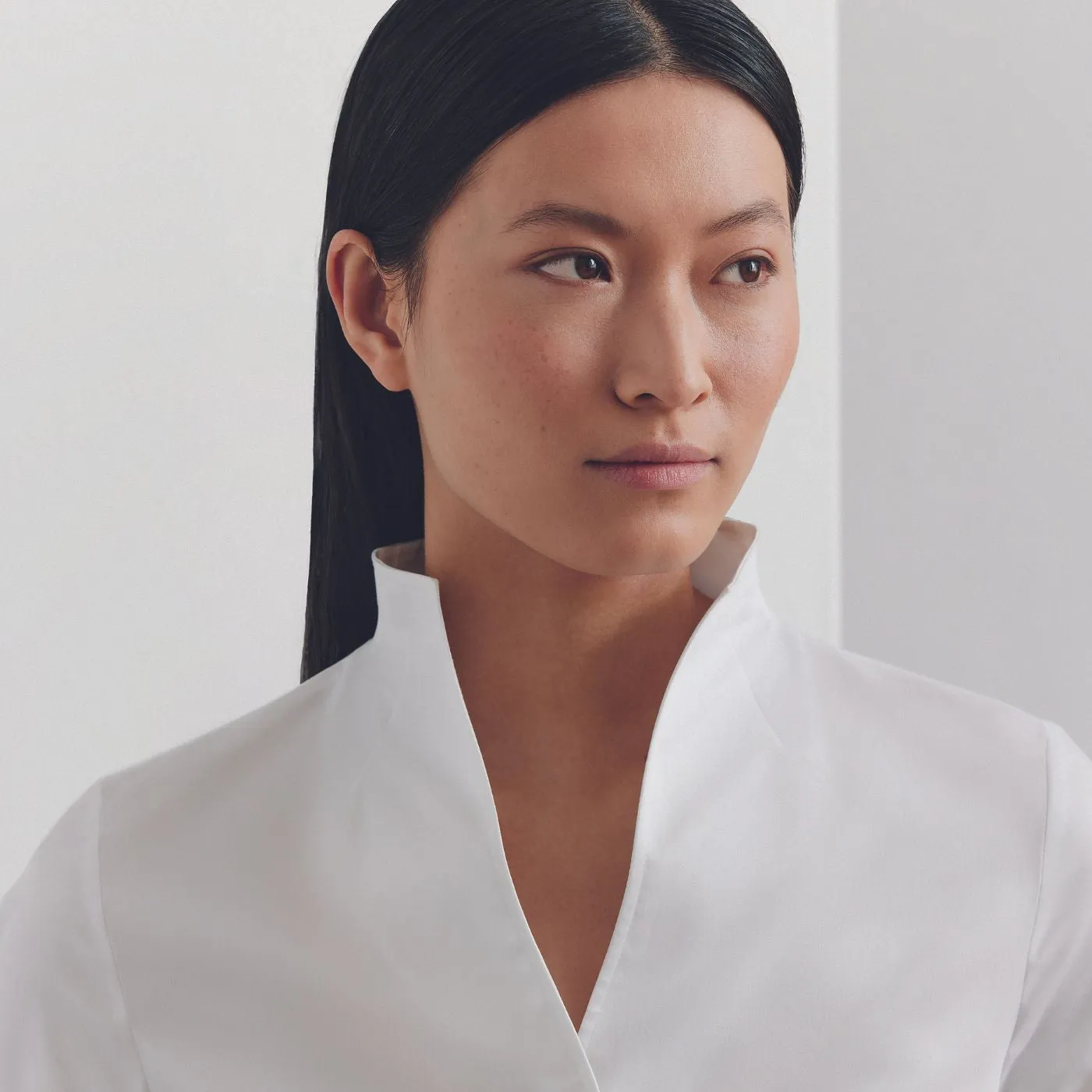 Eterna Cotton Shirt | White