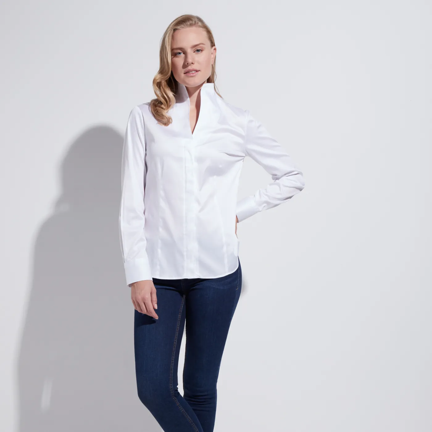Eterna Cotton Shirt | White