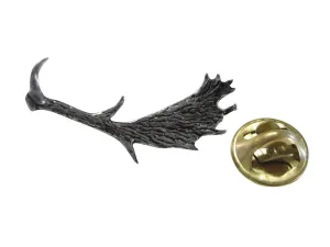 Fallow Deer Antler Lapel Pin