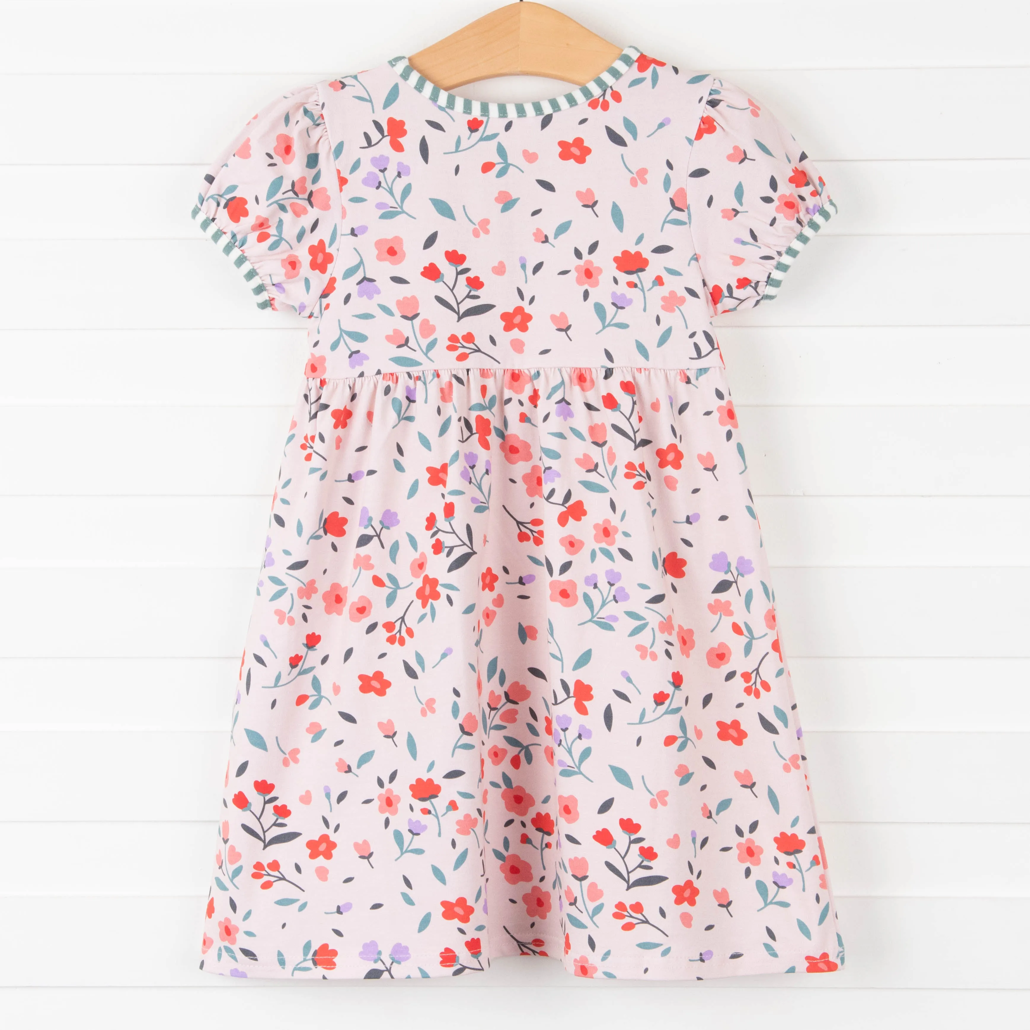 Flowers For Everyone Dress, Red
