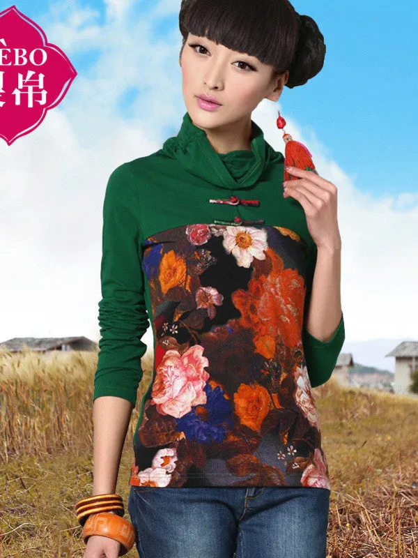 four seasons turtleneck top