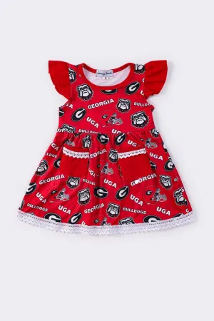 Georgia Print Ruffle Dress