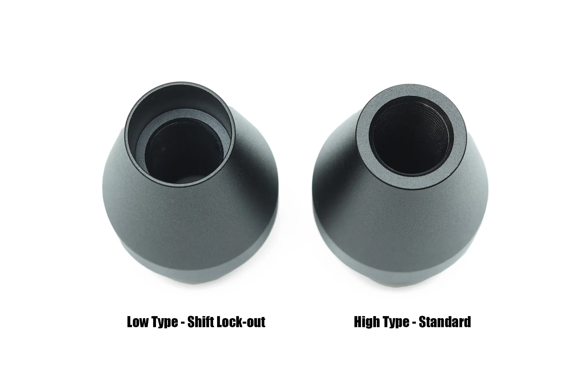 GREDDY SHIFT KNOB A02-LOW TYPE LOCKOUT - BLACK OUT - (14500582)