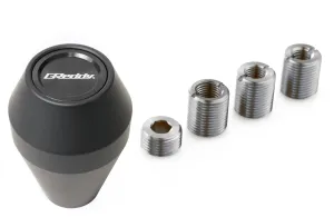 GREDDY SHIFT KNOB A02-LOW TYPE LOCKOUT - BLACK OUT - (14500582)