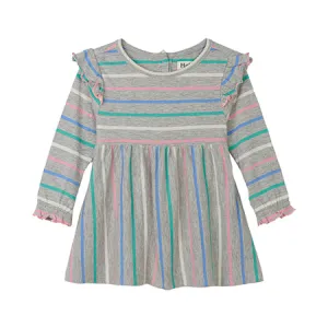 Grey Stripy Dress - Retired