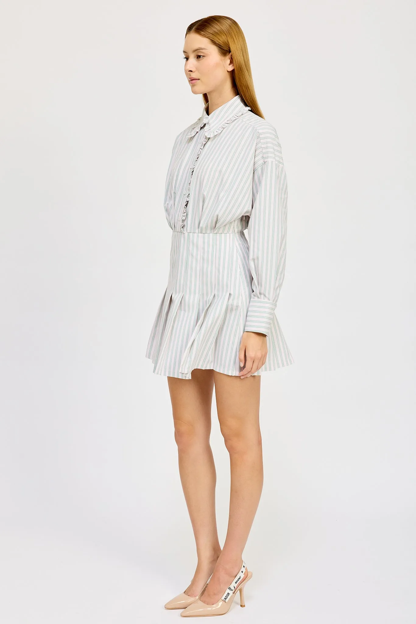 Haisley Stripe Mini Dress