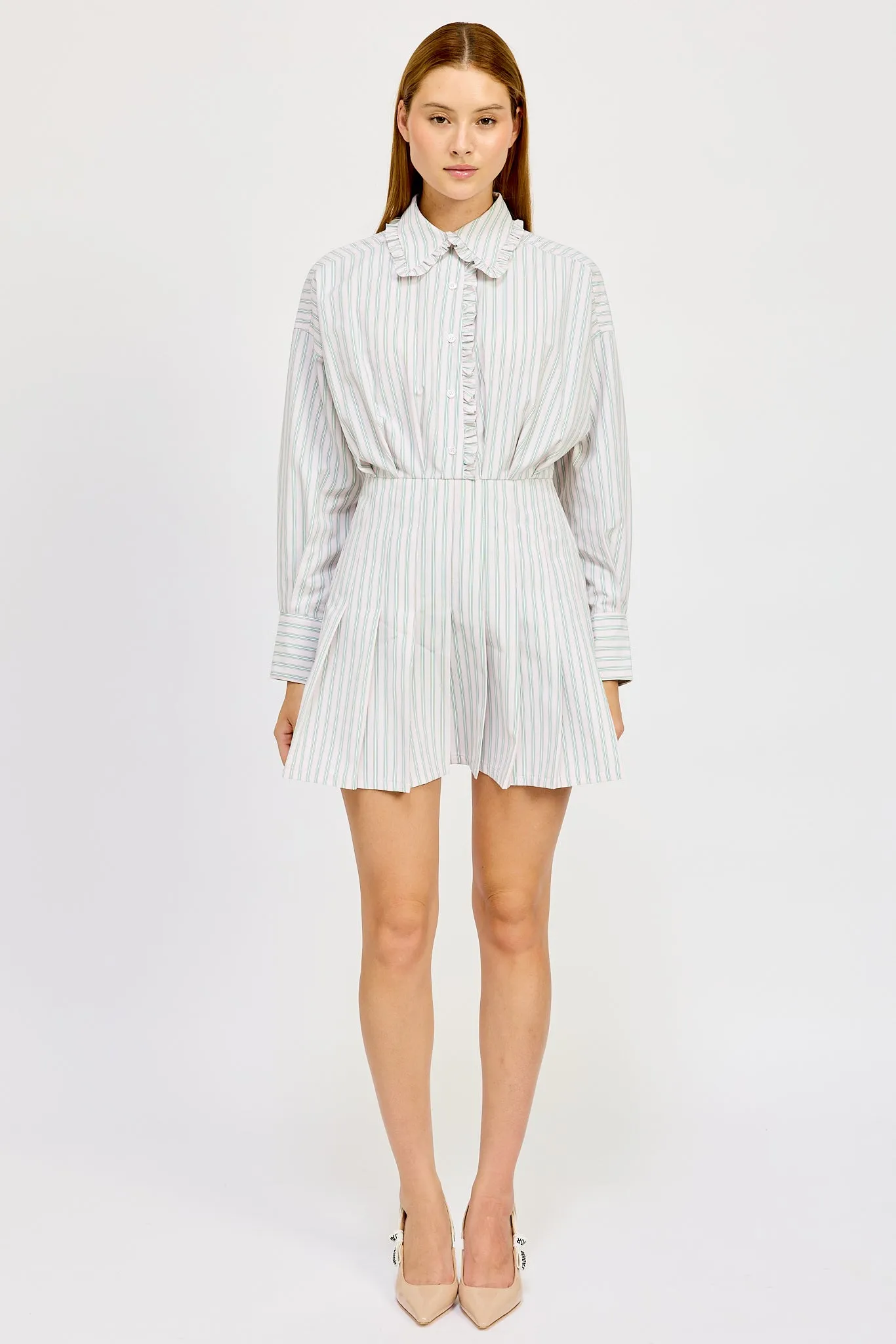 Haisley Stripe Mini Dress