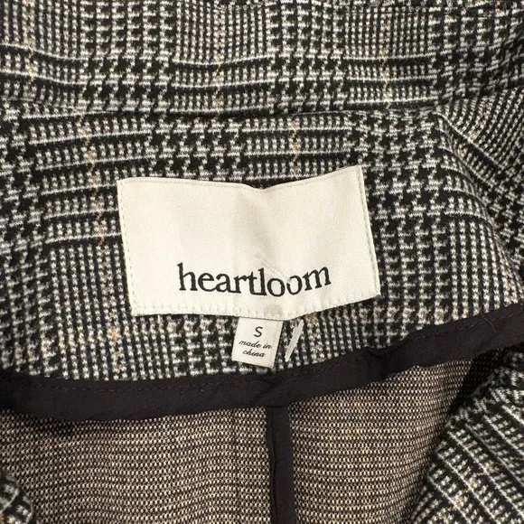 Heartloom Black Blazer Elegant Suit Jacket