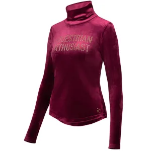 Horze Lilia Velvet Turtleneck