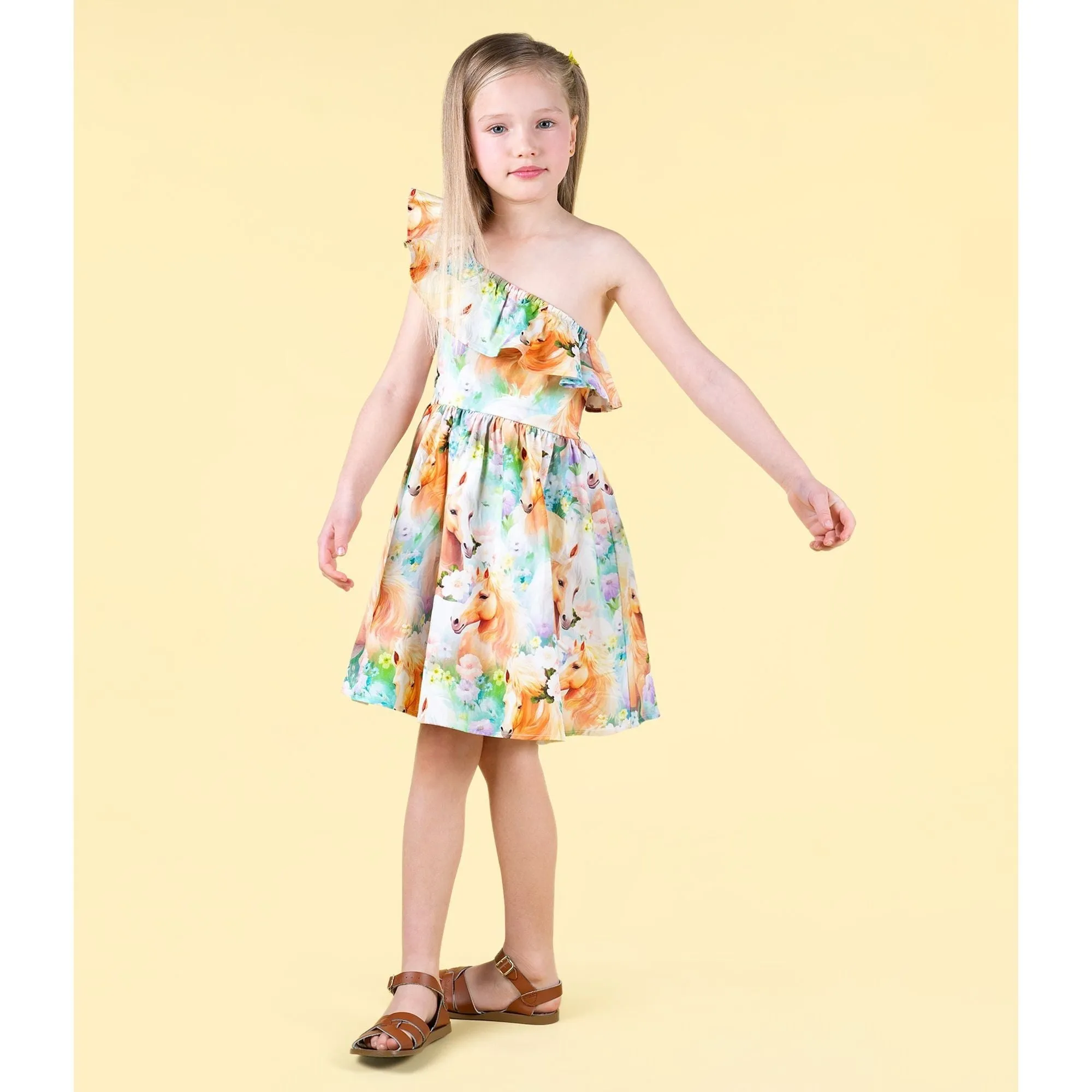 Icelandic Ponies Frill Dress