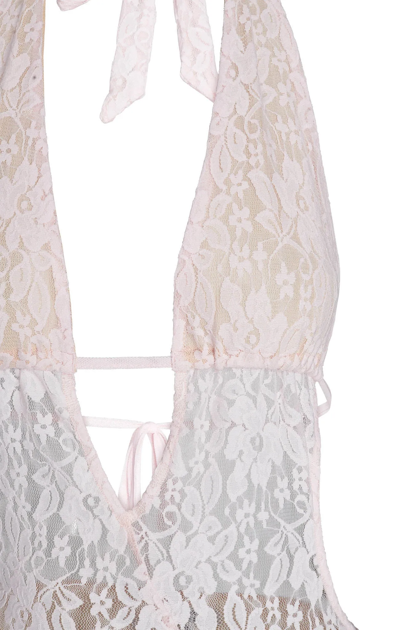 IRISIA LACE DRESS - PINK : LACE