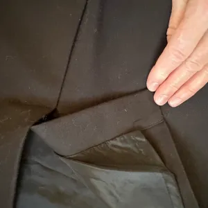 J. Crew Black No. 2 Pencil Skirt with Slit in Back