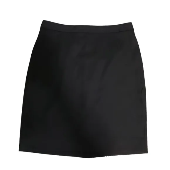 J. Crew No 2 Pencil Skirt 100% Wool, Color Black , Size 6P