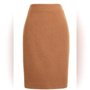 J Crew pencil skirt in double-serge wool