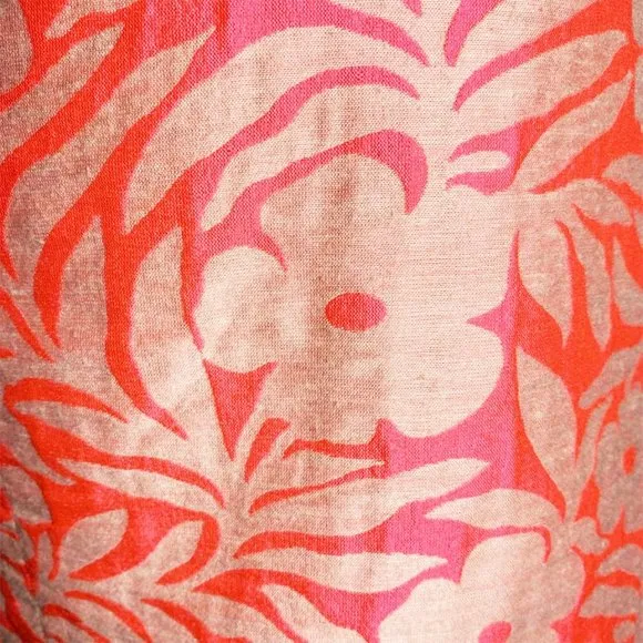 J. CREW Plumeria Pink Floral Jacquard Crossover Wrap Pencil Skirt