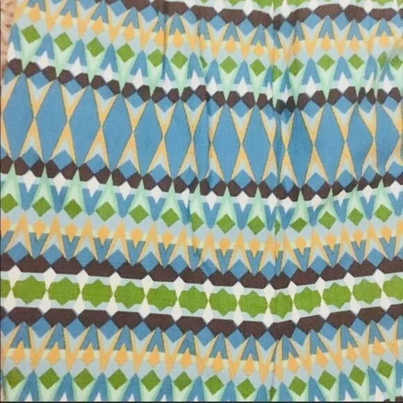 𝅺j. Crew The Pencil Skirt Aztec