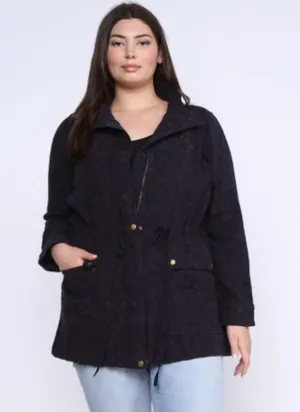 Jacquard Plus Embroidered Jacket