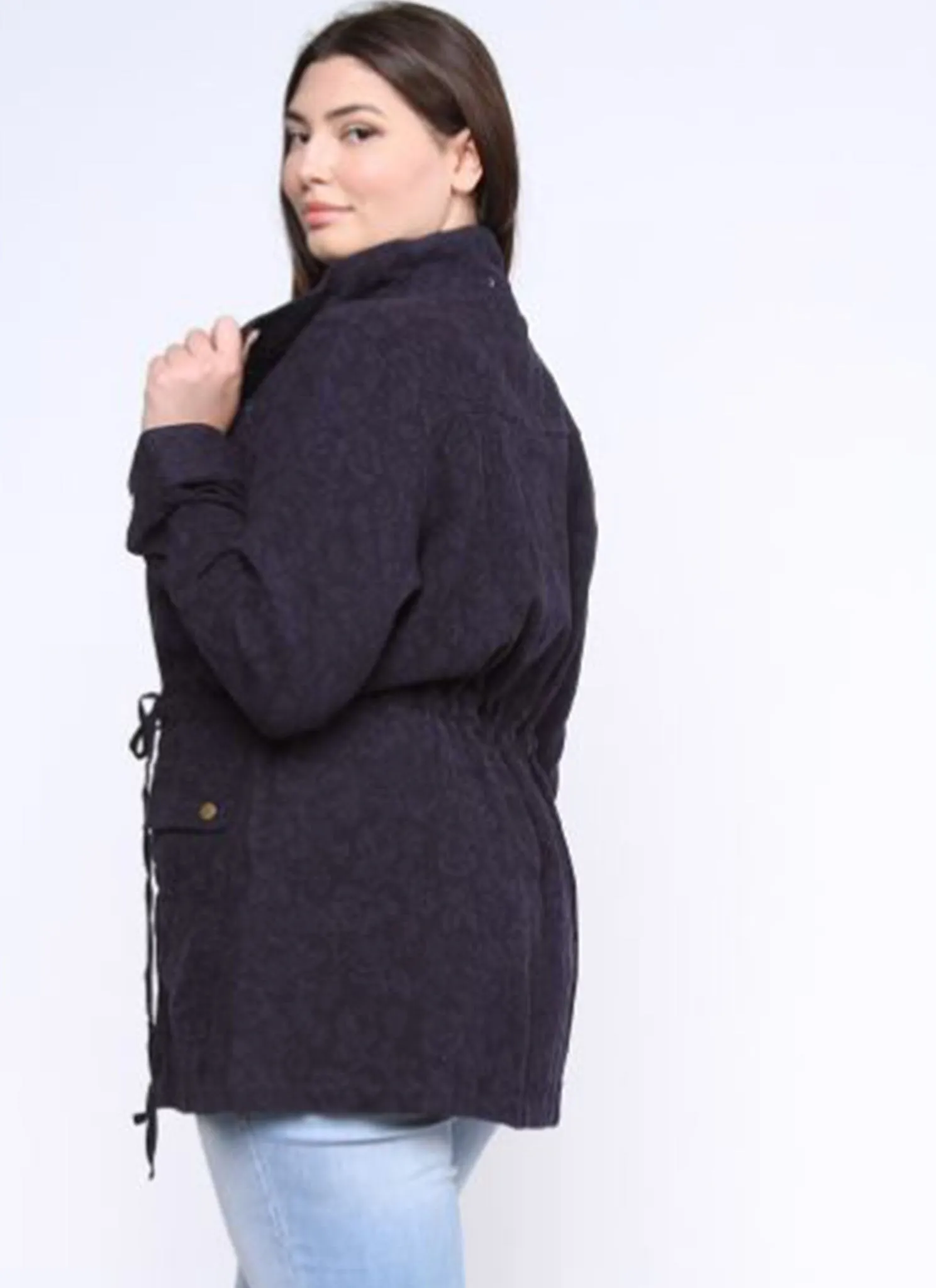 Jacquard Plus Embroidered Jacket