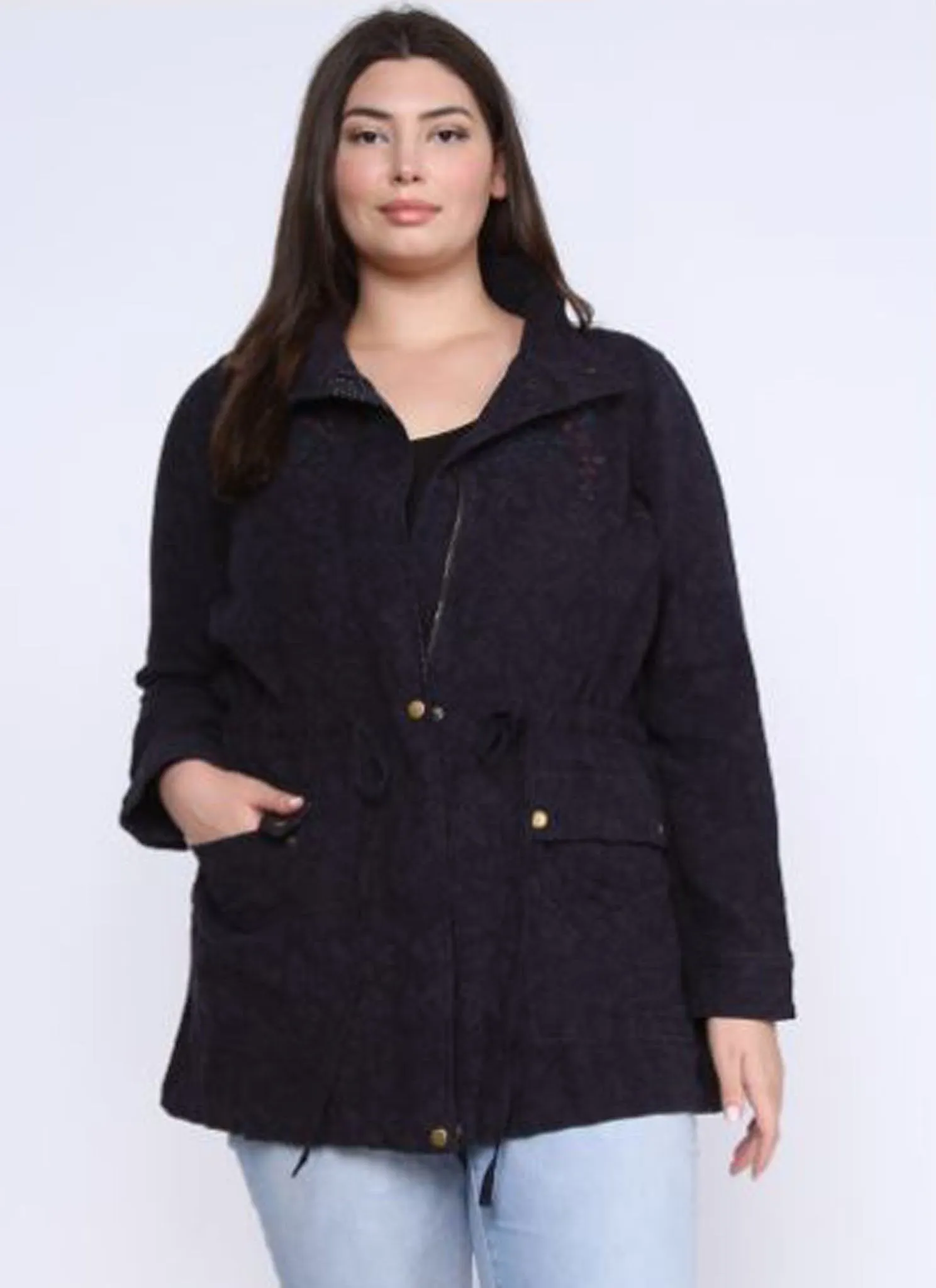 Jacquard Plus Embroidered Jacket