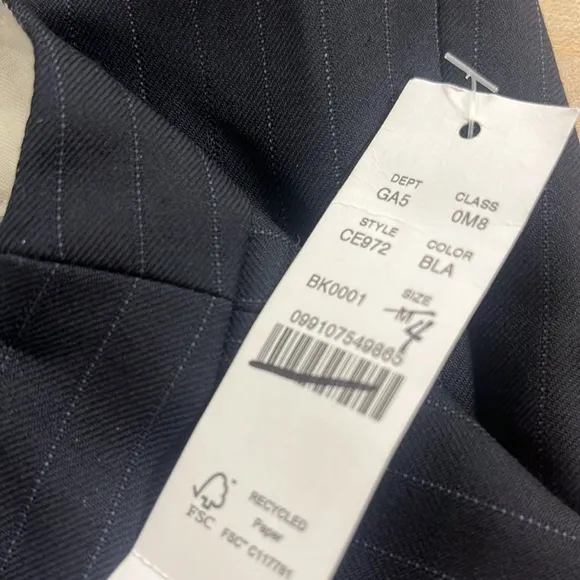 J.Crew No. 2 pinstripe Pencil® skirt in Italian wool