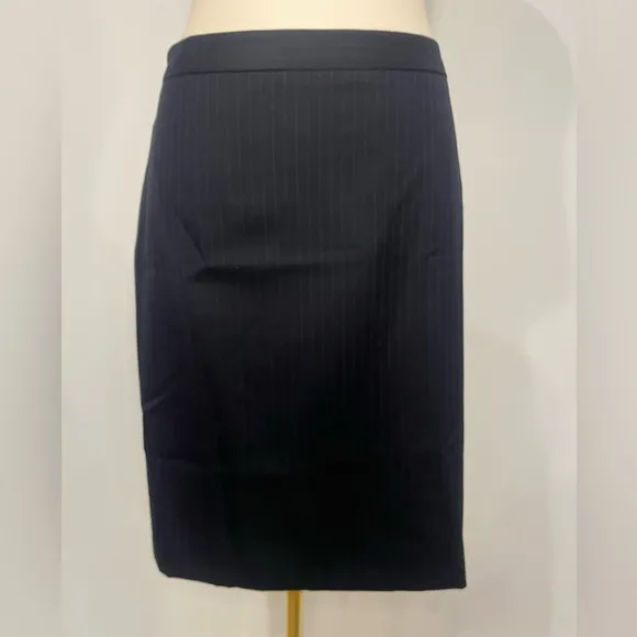 J.Crew No. 2 pinstripe Pencil® skirt in Italian wool