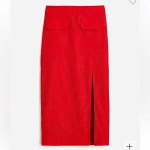 J.Crew Side-Slit Pencil Skirt with Lace