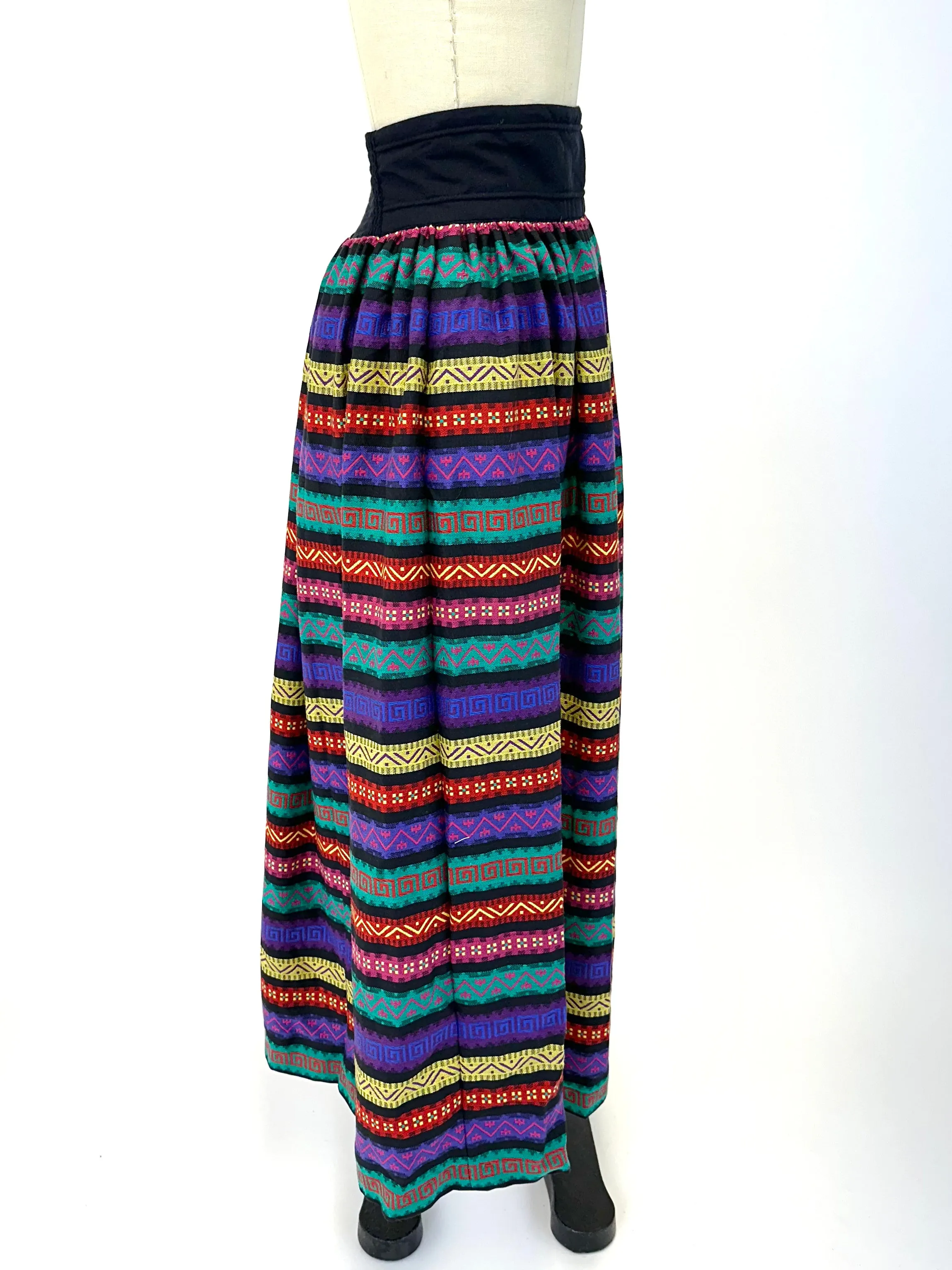 Jeanne Marc Embroidered Skirt Set