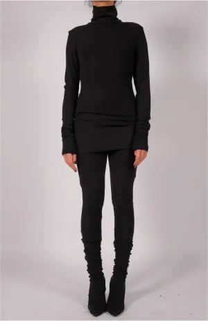 Jersey Turtleneck