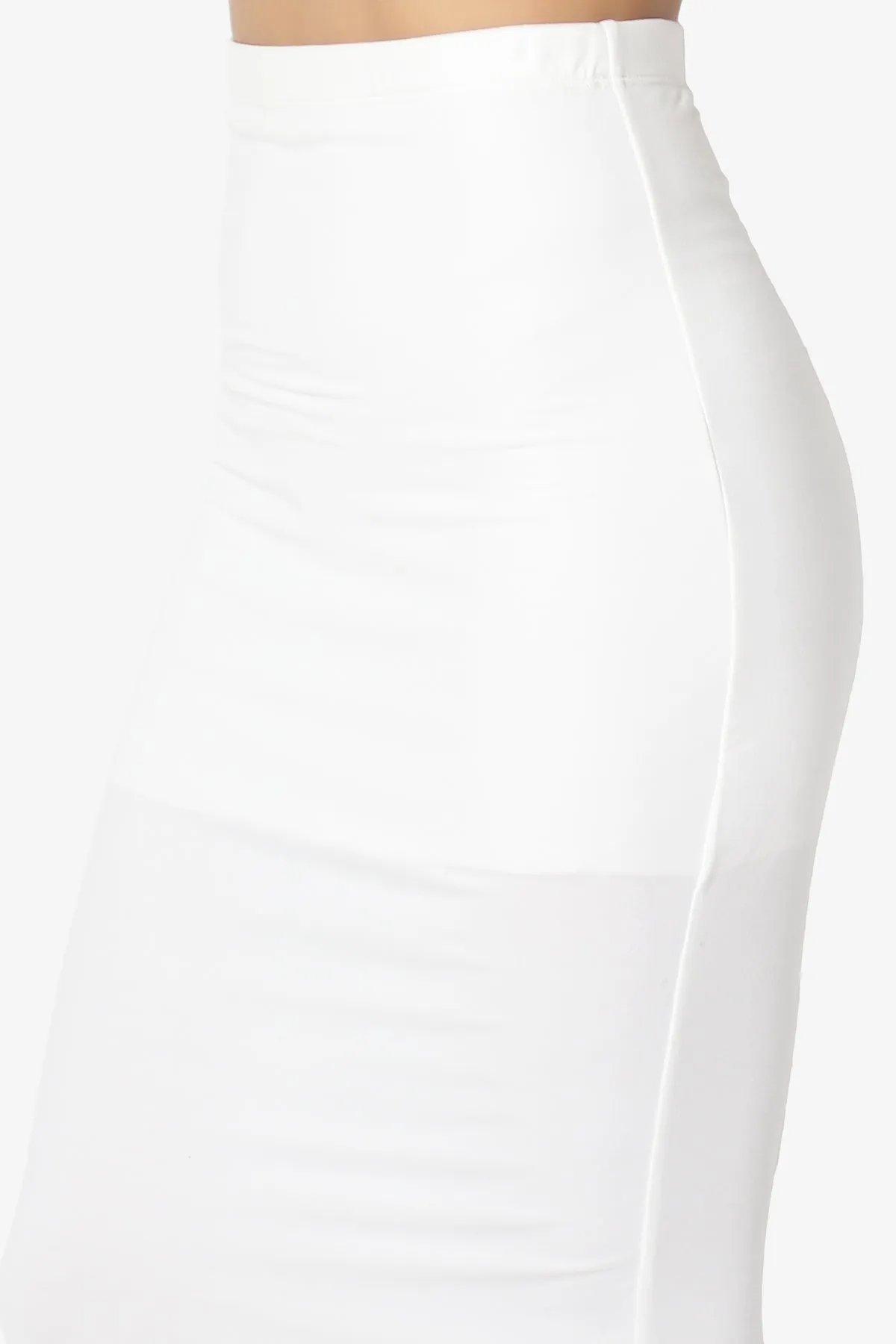 Joey Buttery Soft Knit Midi Pencil Skirt