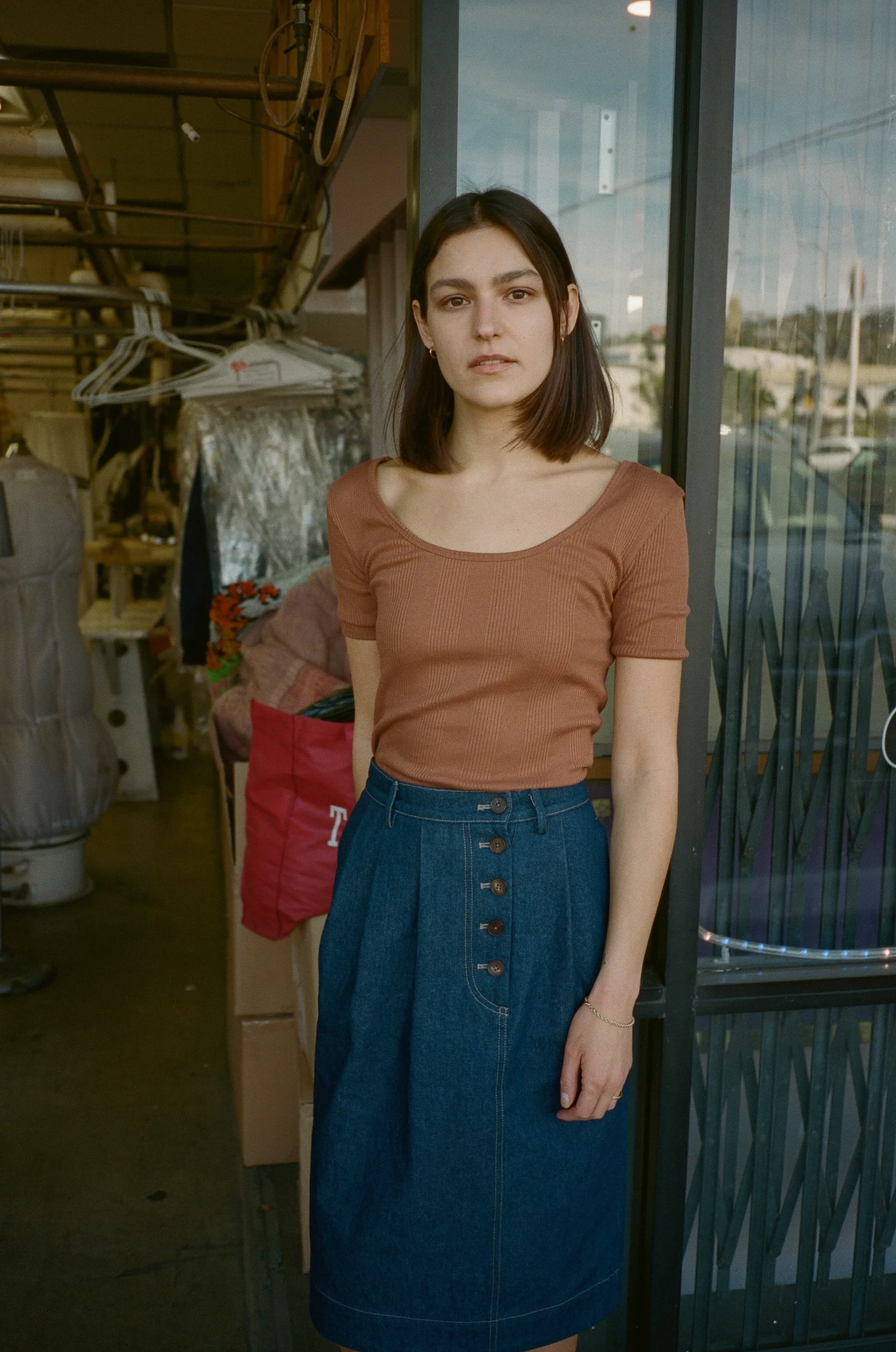 Kate Denim Skirt
