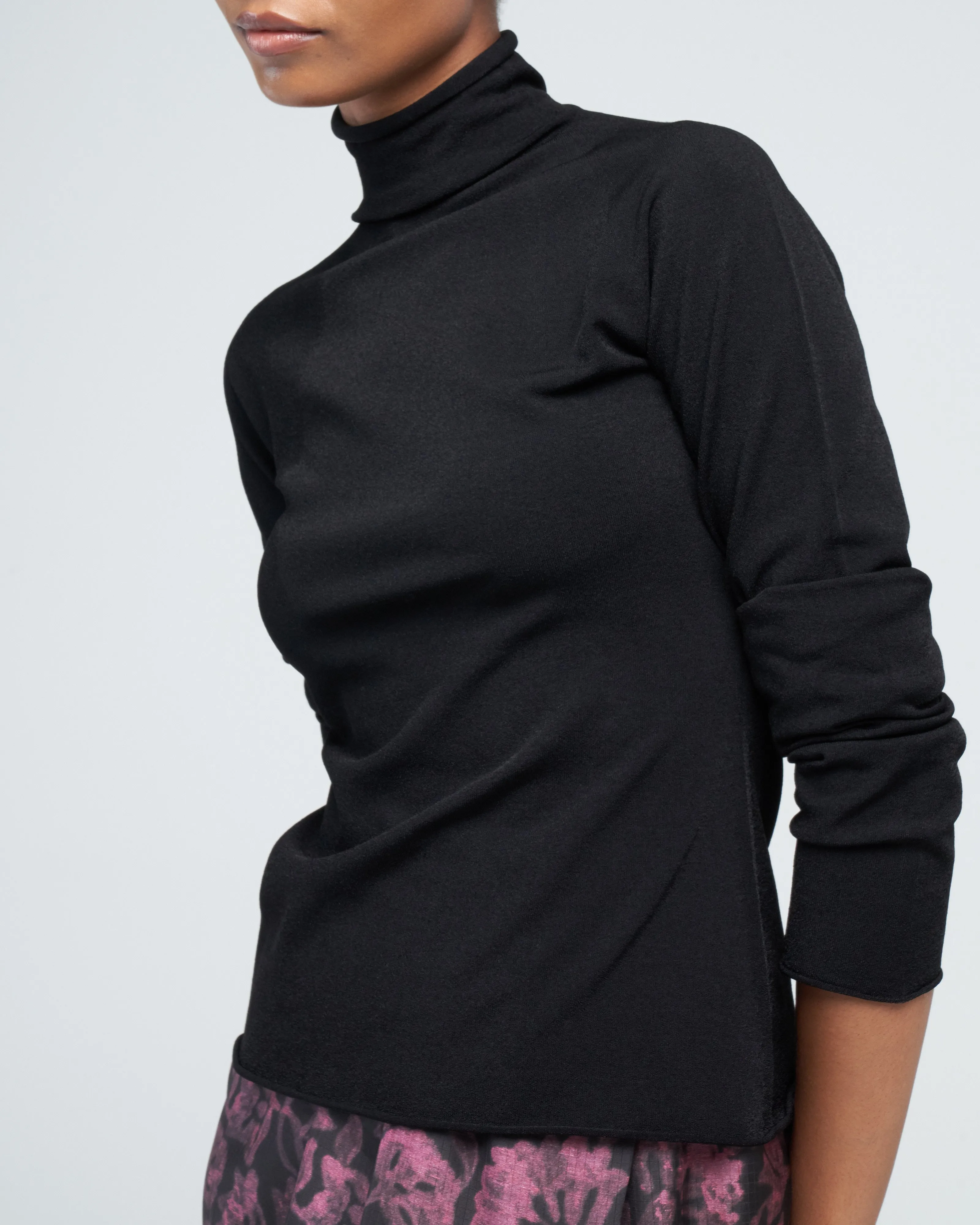 kiyoon top - black