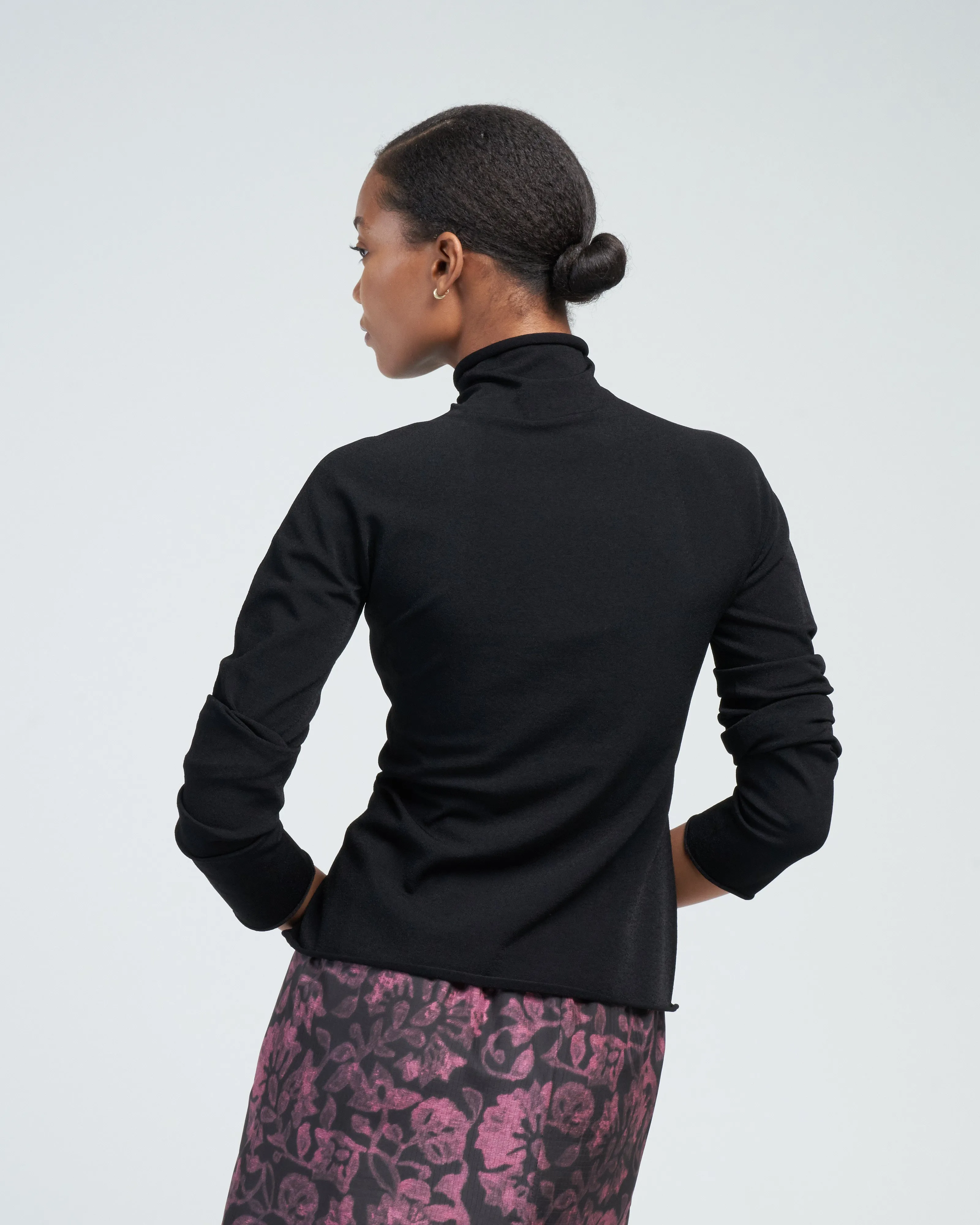 kiyoon top - black