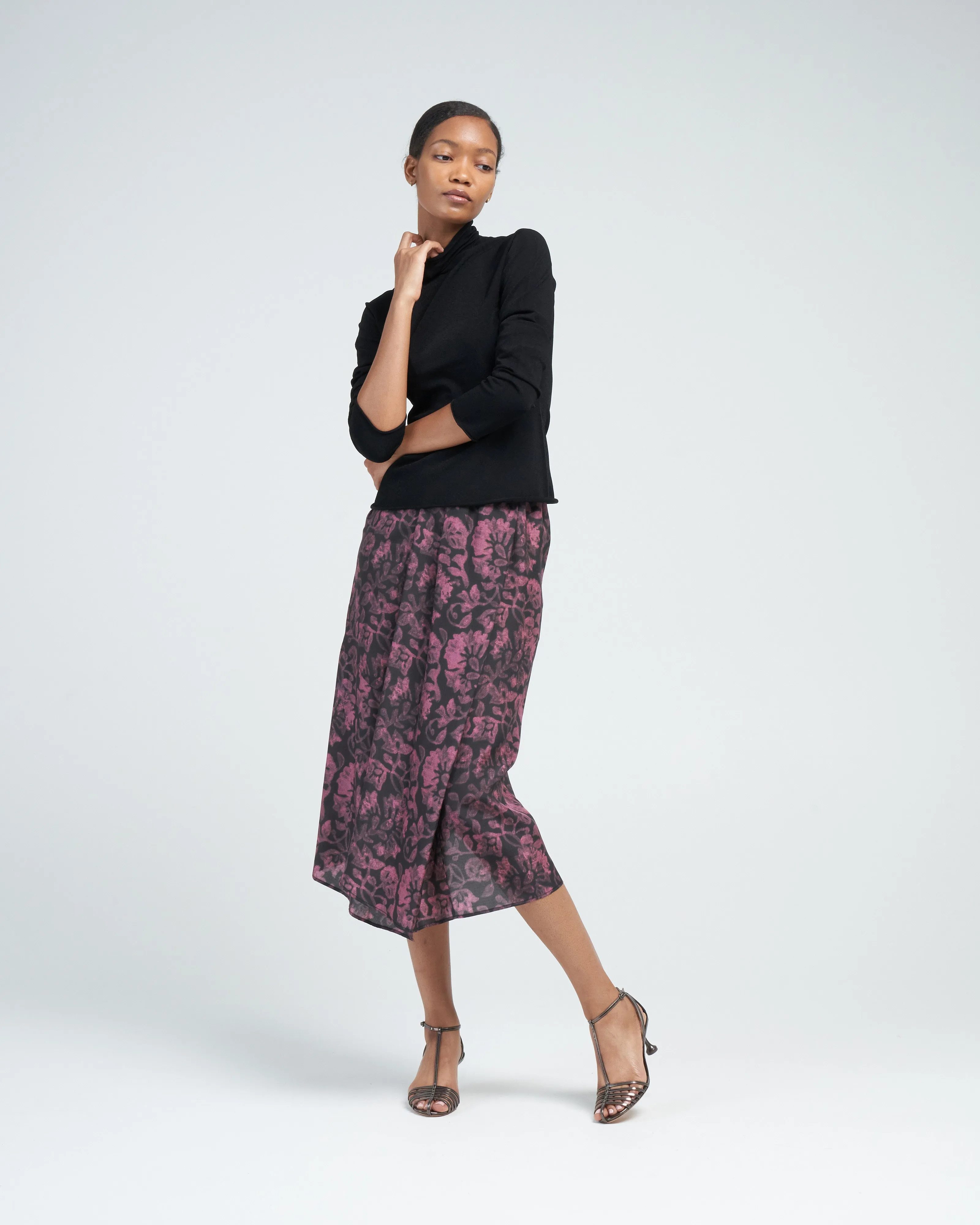kiyoon top - black