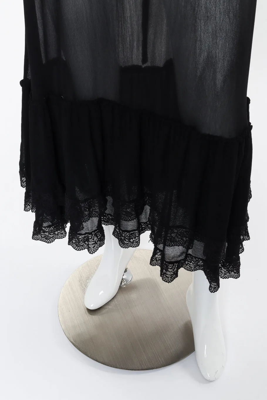 Lace Peasant Dress