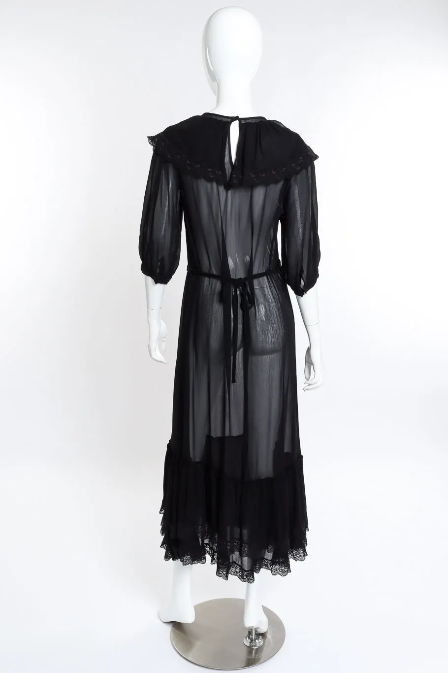 Lace Peasant Dress
