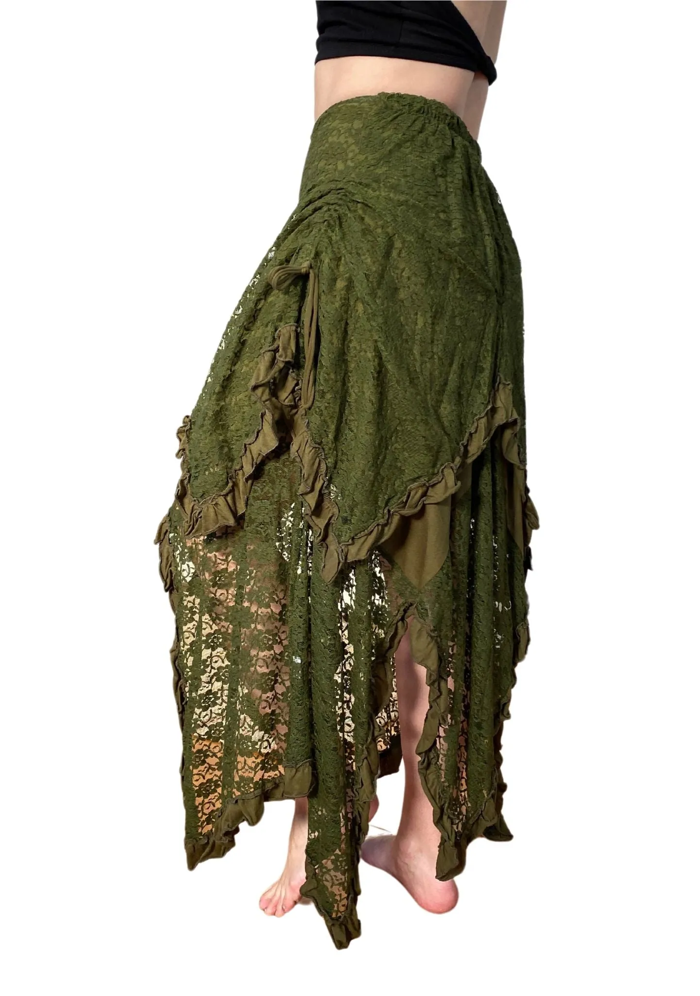 Lace Petal Skirt