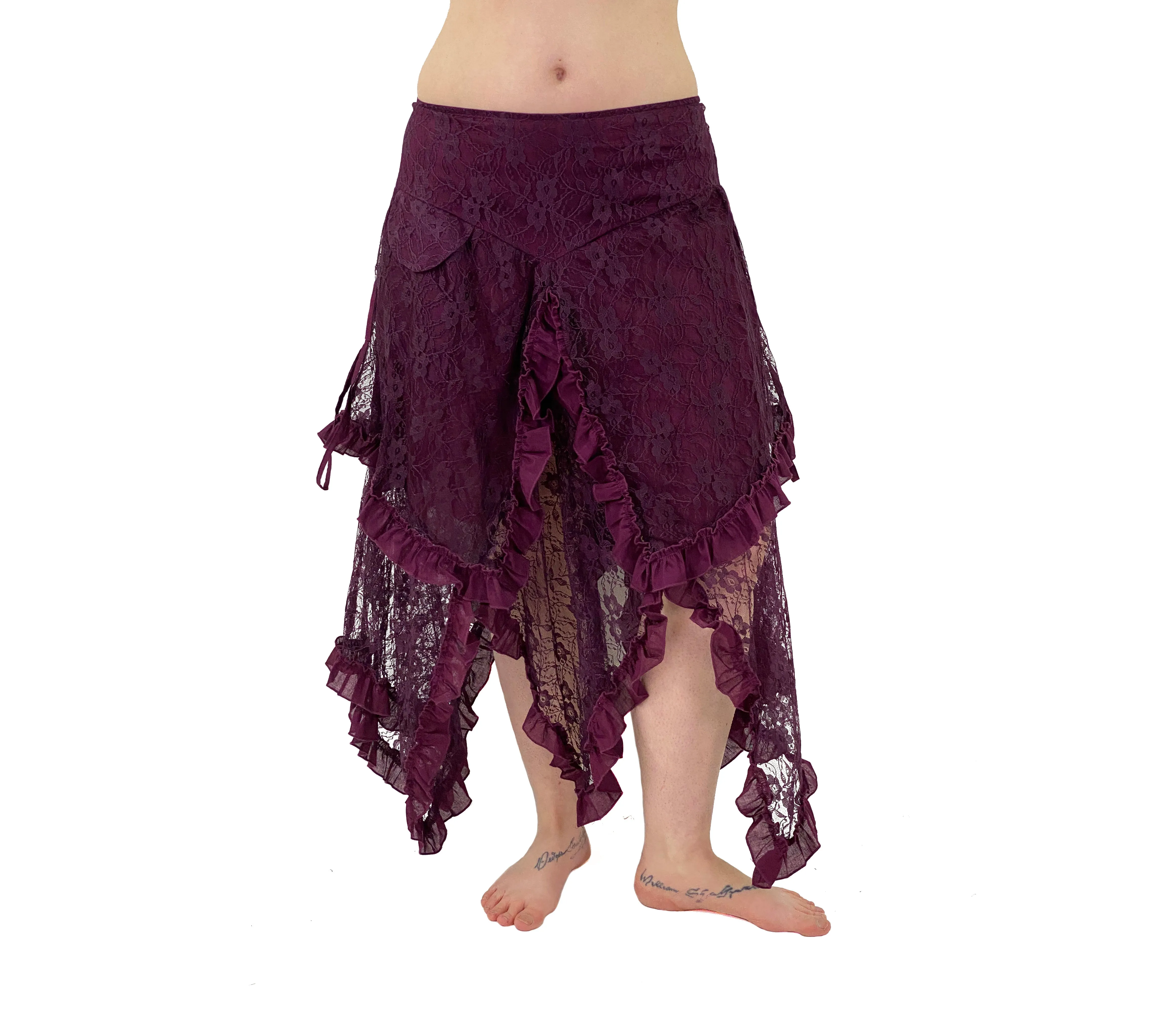 Lace Petal Skirt